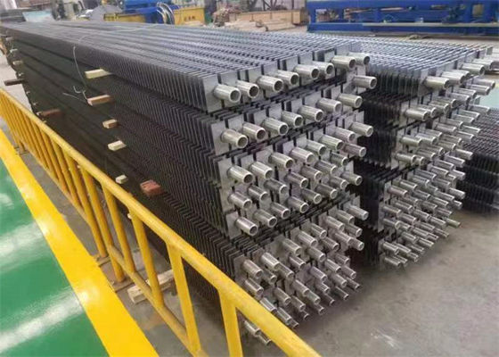 لولبية نوع زعنفة أنبوب المقتصد للهيكل الصناعي المضغوط