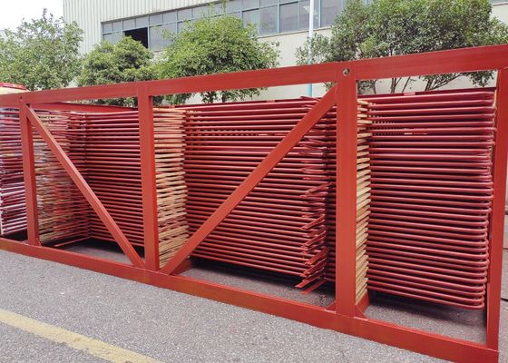 مواد سبيكة الغلاية أنبوب سيربينتين مع جدول الأداء في مبادلات الحرارة
