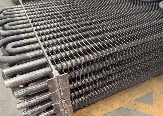 حرارة فولاذ الكربونية عالية اللحام H أنبوب الخرسانة لخرسانة H Economizer