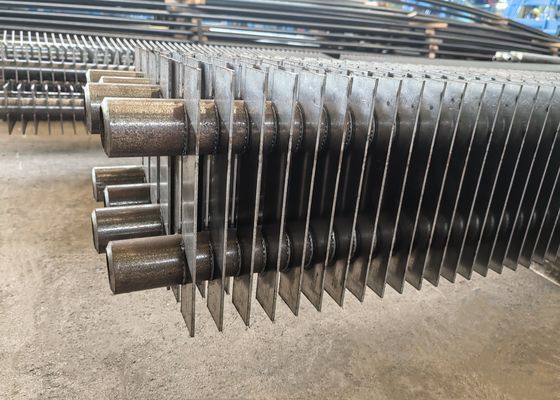 ASME مربع أو مستطيل شكل حافة H-حافة أنبوب الغلاية في الغلاية الاقتصادي