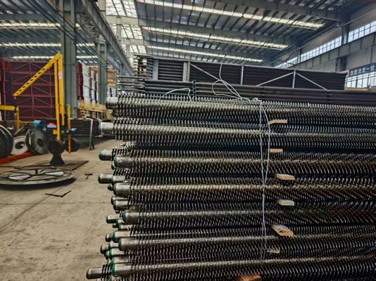 أنبوب الدرابزين المتعرج سبائك الفولاذ الكربون الفولاذ الفولاذ المقاوم للصدأ نقل الحرارة