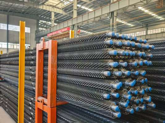 أنبوب زعانف غلاية من الفولاذ المقاوم للصدأ لتبديد الحرارة