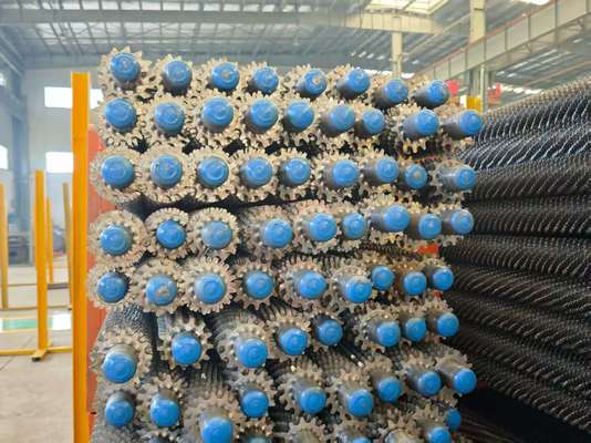 أنبوب زعانف غلاية من الفولاذ المقاوم للصدأ لتبديد الحرارة