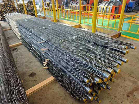 أنبوب زعانف حلزونية ملحومة بتردد عالٍ ومقاومة للضغط ودرجة الحرارة العالية وفقًا لمعيار ASME