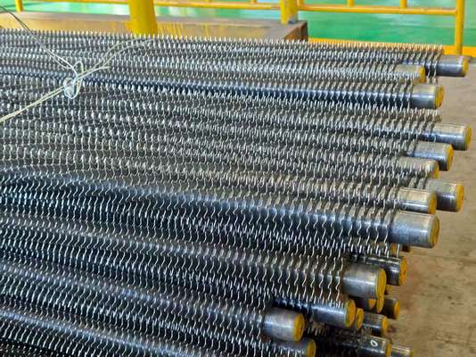 أنبوب زعانف حلزونية ملحومة بتردد عالٍ ومقاومة للضغط ودرجة الحرارة العالية وفقًا لمعيار ASME