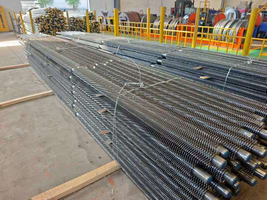 أنبوب ملحوم عالي التردد بزعانف حلزونية مخصصة يعزز أداء التبادل الحراري