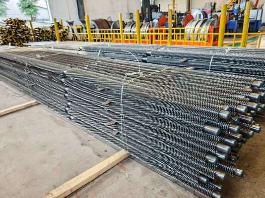 أنبوب ملحوم عالي التردد بزعانف حلزونية مخصصة يعزز أداء التبادل الحراري