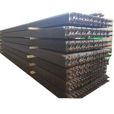 أنبوب الحرارة النوع H مع خصائص التنظيف الذاتي واسترداد الحرارة من غازات الدخان والخصائص المضادة للارتداء