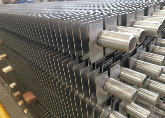 أنبوب الحرارة النوع H مع خصائص التنظيف الذاتي واسترداد الحرارة من غازات الدخان والخصائص المضادة للارتداء