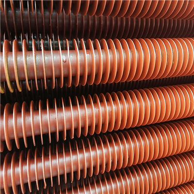 أنبوب زعانف المرجل الحلزوني القياسي ASME مع إنتاج بخار بحد أقصى 20 طن/ساعة ومستوى أمان عالٍ