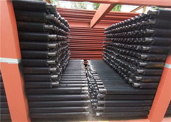 أنبوب غطاء الغلاية المتعرج المتعرج المعيار ASME مع ضمان 1 سنة وضمان 5 سنوات للمكونات الأساسية لتبادل الحرارة الطبيعي