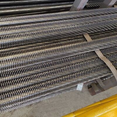 أنبوب زعانف حلزوني للمرجل من الفولاذ الكربوني عالي الجودة مع تبديد حرارة فعال ومواصفات مخصصة