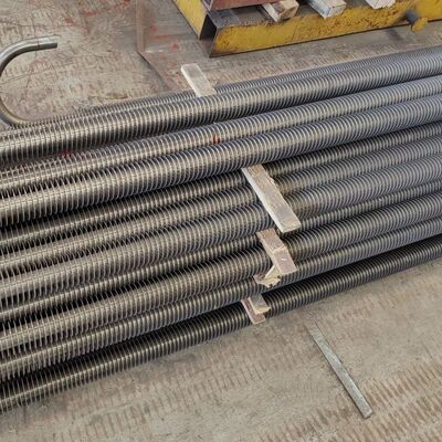 أنبوب زعانف مسنن مخصص لأجزاء ضغط الغلايات مع كفاءة عالية في نقل الحرارة وأداء قوي مضاد للتحجيم