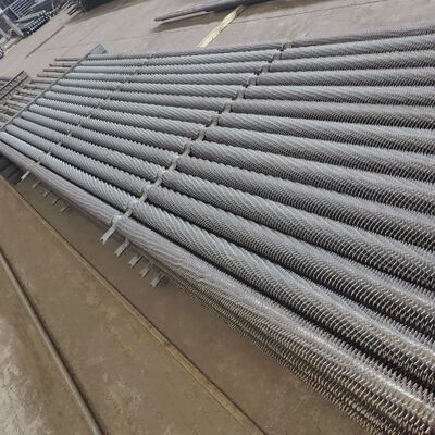 أنبوب زعانف حلزونية من الفولاذ الكربوني لتعزيز كفاءة نقل الحرارة مع مواصفات مخصصة
