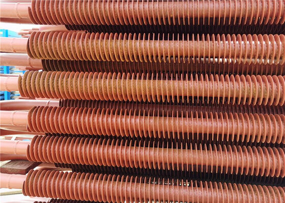 أنبوب زعانف غلاية من الفولاذ الكربوني والفولاذ كورتين مع زعانف حلزونية للتطبيقات المخصصة
