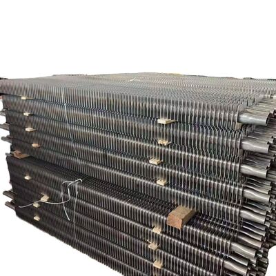 أنبوب H Fin من الفولاذ المقاوم للصدأ معتمد من قبل ASME للكبائن الصناعية ذات الضغط المنخفض / العالي