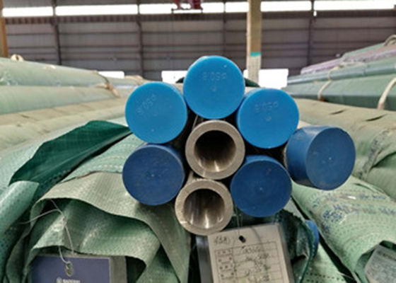 أنابيب الصلب الملون الصلب غير القابل للصدأ جولة ASTM A358 القياسية