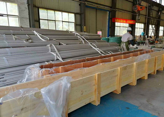ASTM A312 TP347H أنابيب الفولاذ المقاوم للصدأ غير الملحومة / تخليل أنابيب الفولاذ المقاوم للصدأ