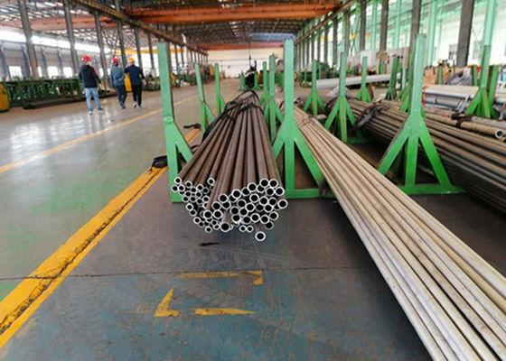 ASTM A312 TP347H أنابيب الفولاذ المقاوم للصدأ غير الملحومة / تخليل أنابيب الفولاذ المقاوم للصدأ