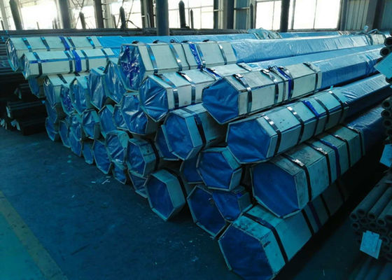 أنبوب ASTM A213 T12 T22 من الصلب غير الملحوم المسحوب على البارد 44.5x5x9200mm 31.8x4.5x9200mm للمبادل الحراري
