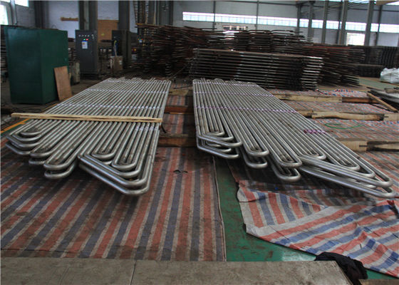 GB ASME EN DIN Superheater أنبوب سربنتين لغلاية البخار في محطة توليد الكهرباء