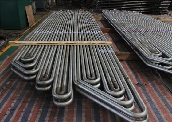 GB ASME EN DIN Superheater أنبوب سربنتين لغلاية البخار في محطة توليد الكهرباء