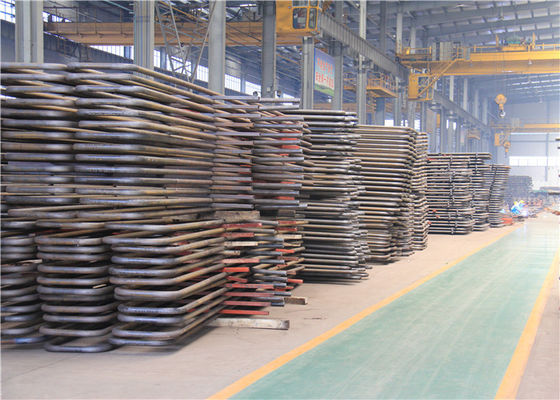 مبادل حراري Asme Serpentine أنبوب مرجل قطع غيار كربون / ستانلس ستيل