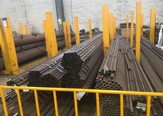 ASTM A210 Gr A درجة C غلاية أنابيب فولاذية / أنبوب مبادل حراري لمحطة توليد الطاقة