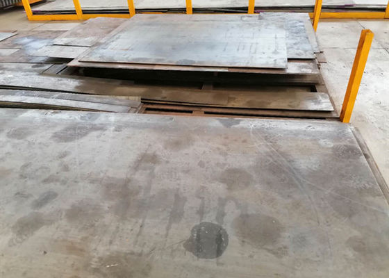 سبائك الصلب SA387gr11cl2 لوحات الغلايات / ألواح الصلب اختبار درجة الحرارة المنخفضة للتأثير
