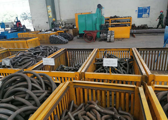 الفولاذ المقاوم للصدأ 45 درجة سطح الكوع الصدأ والدليل على النفط الأسود ASTM A234 ASTM A420