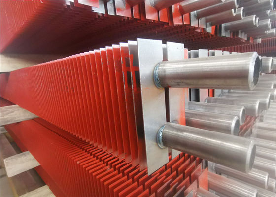 OD 200MM مزدوج H نوع الصلب زعنفة أنبوب زعنفة لمبادل حراري