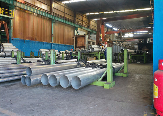 0.4 مم ASTM A789 EN10216-5 أنابيب الفولاذ المقاوم للصدأ غير الملحومة