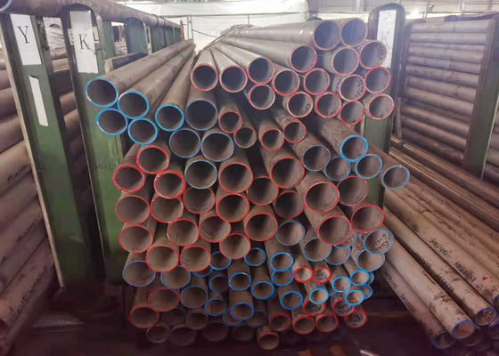 EN ASTM A312 TP316L أنابيب الفولاذ المقاوم للصدأ الملحومة