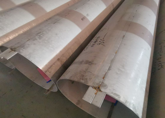 OD2500mm 310S الفولاذ المقاوم للصدأ الأنابيب الملحومة مع لحام الانحناء