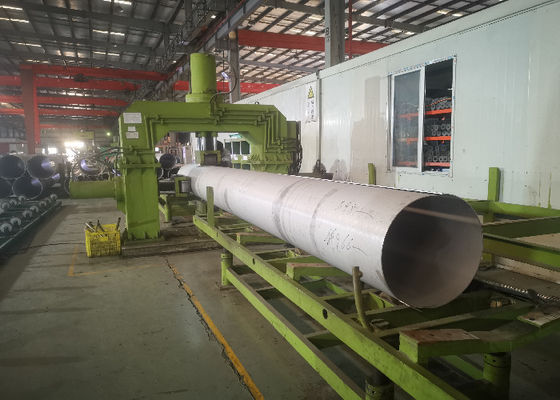 OD2500mm 310S الفولاذ المقاوم للصدأ الأنابيب الملحومة مع لحام الانحناء