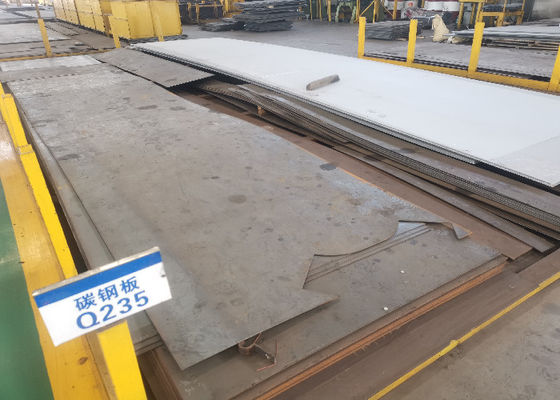 ASME HR Q235 A36 لوح صفيحة من الصلب الكربوني سمك 10.00 مم