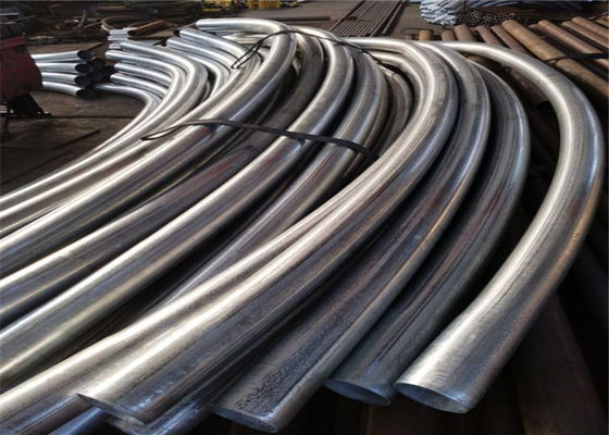 صحية 1-1 / 2 "2.5D الكربون مزورة الصلب الكوع نوع أنبوب المرجل