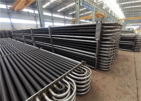 أنابيب ذات زعانف لولبية متداخلة من الفولاذ المقاوم للصدأ ASME 316L لمبادل حراري