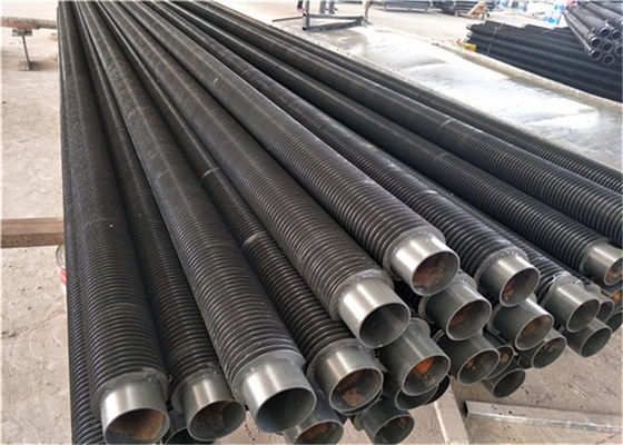ASME لولبية نوع أنبوب زعنفة الألومنيوم للغلاية التي تعمل بالفحم