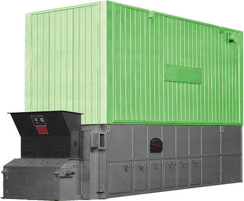 معدل التبخر 2t / h-20t / h الوقود العضوي الناقل الحراري تعمل بالكتلة الحيوية 1.9MW-29MW