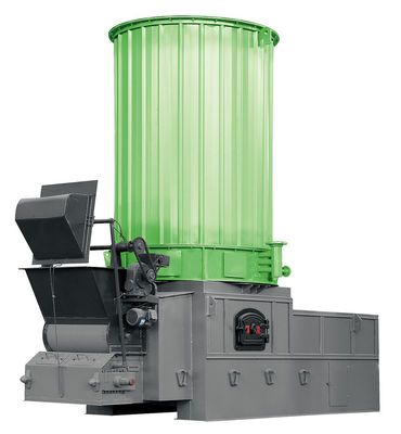 معدل التبخر 2t / h-20t / h الوقود العضوي الناقل الحراري تعمل بالكتلة الحيوية 1.9MW-29MW