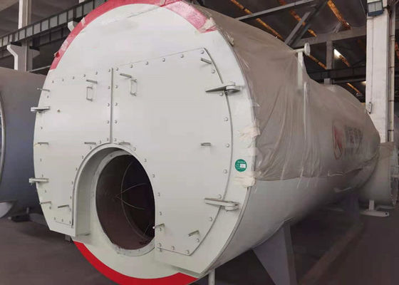 أفقي صناعي 4000KG زيت غاز بخار عضوي حرارة ناقل مرجل