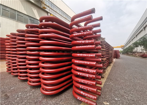 ASME SA192 لفائف السخان الأفقي غير الملحومة لمحايدة الكربون