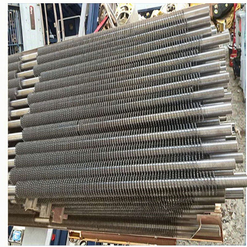 أنبوب زعانف مزدوج H عالي الجودة بكفاءة حرارية 90% وضمان لمدة سنة واحدة للمراجل