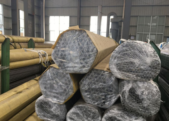 SS الأنابيب الملحومة / الأنابيب الملحومة الصلب المصقول ASTM A554 TP321 321H الطول 6M