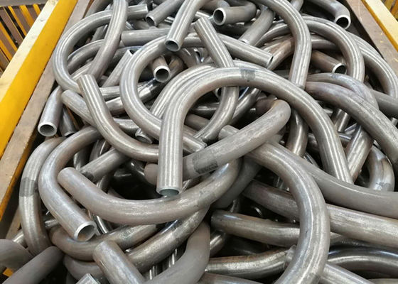 تجهيزات أنابيب الصلب الكربوني المزورة ASTM A234 WPB S LR / Steel 90 درجة الكوع